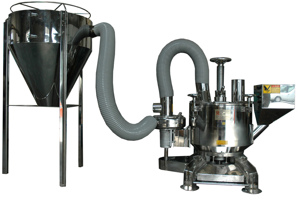 5HP不锈钢型空气分级式磨粉机含旋风集粉器RT-MO50S